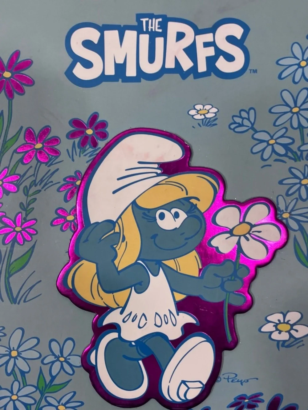 Smurfette Eyeshadow Palette - Blue Floral